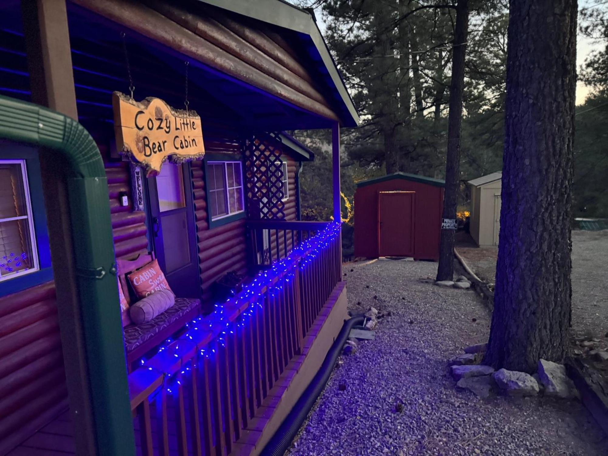 Gonzales Cozy Little Bear Cabin Ruidoso Zewnętrze zdjęcie